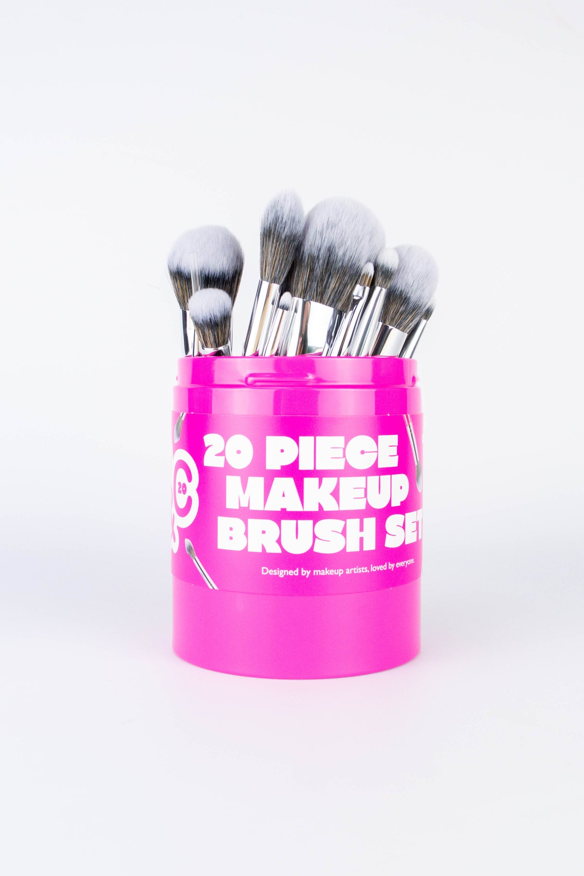 20 Piece Makeup Brush Set