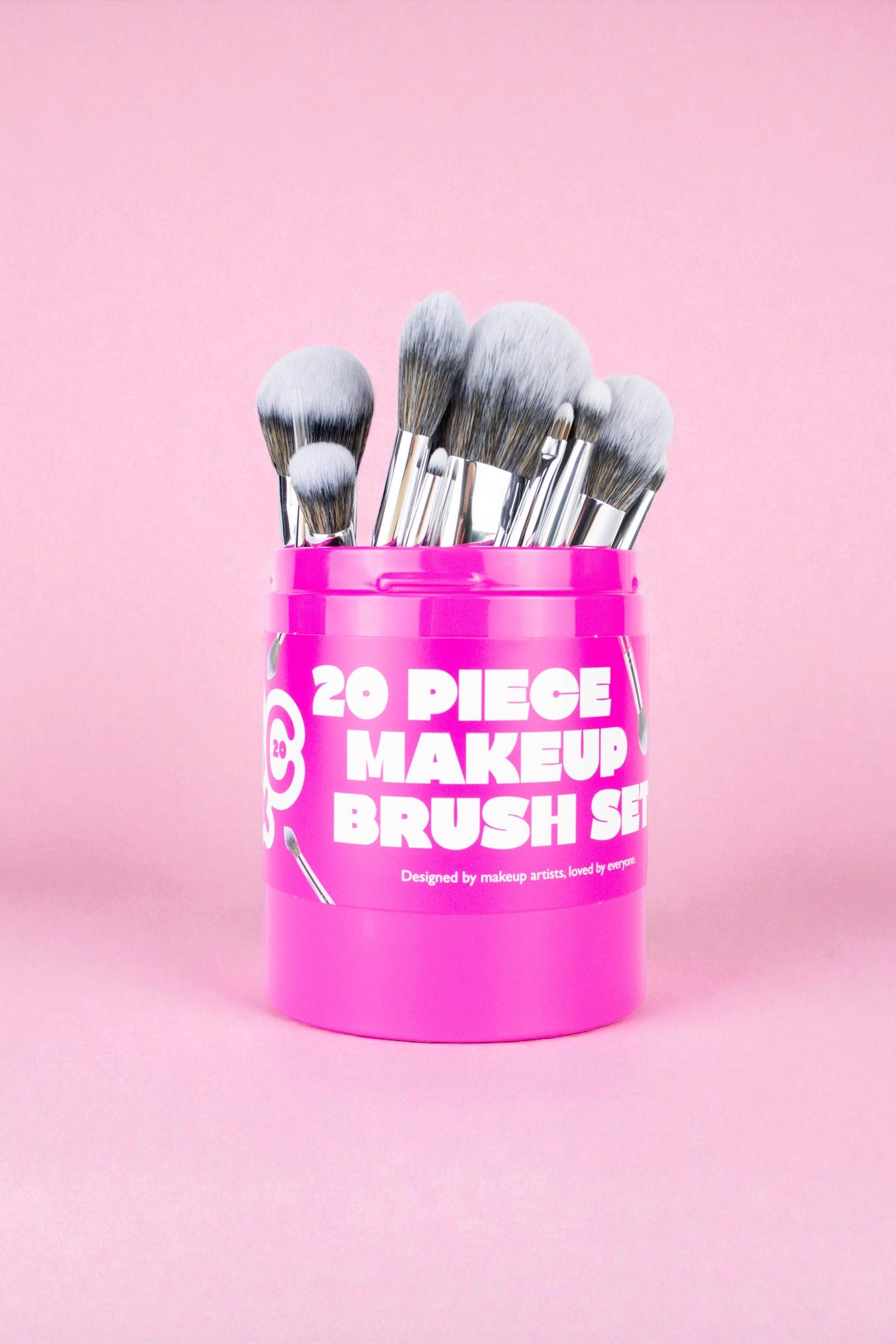20 Piece Makeup Brush Set