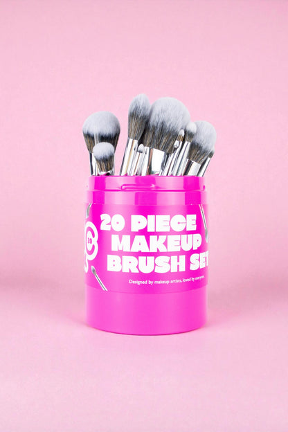 20 Piece Makeup Brush Set