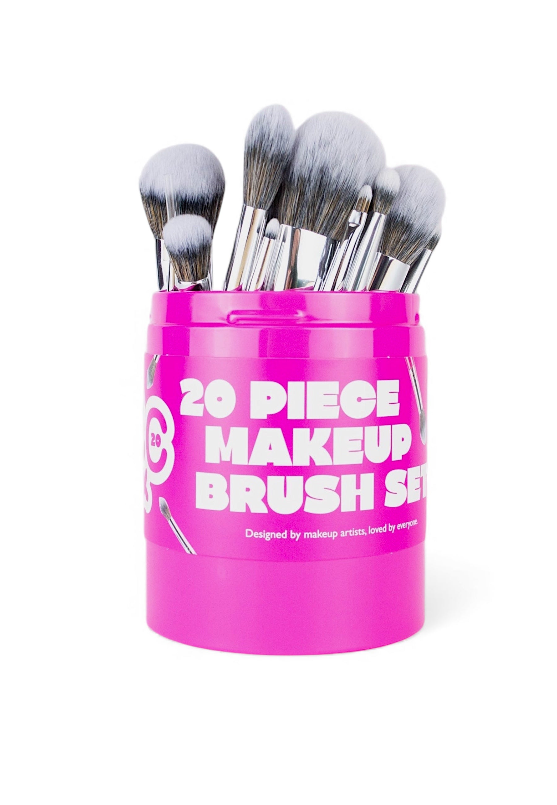 20 Piece Makeup Brush Set