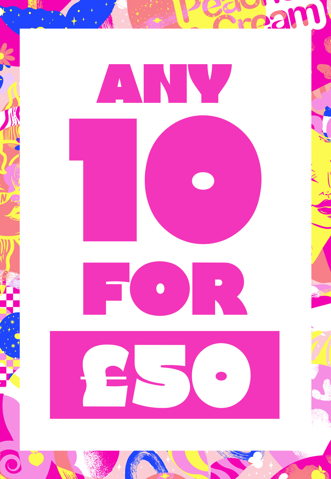 Pick 10 for £50