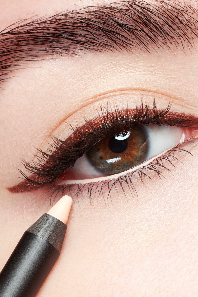 Papyrus eyeliner shown on model's eye