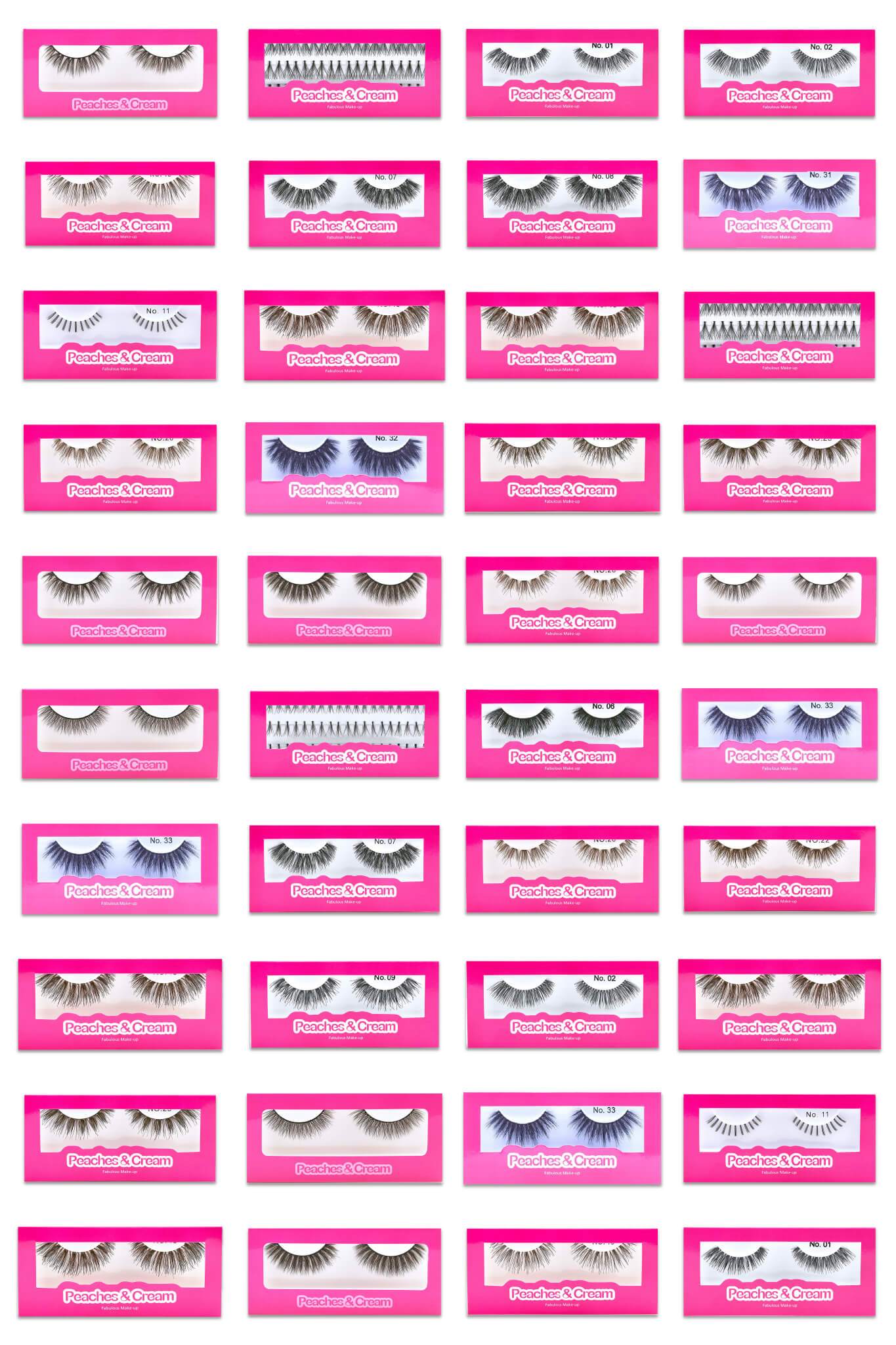 Pick Any 40 Lashes