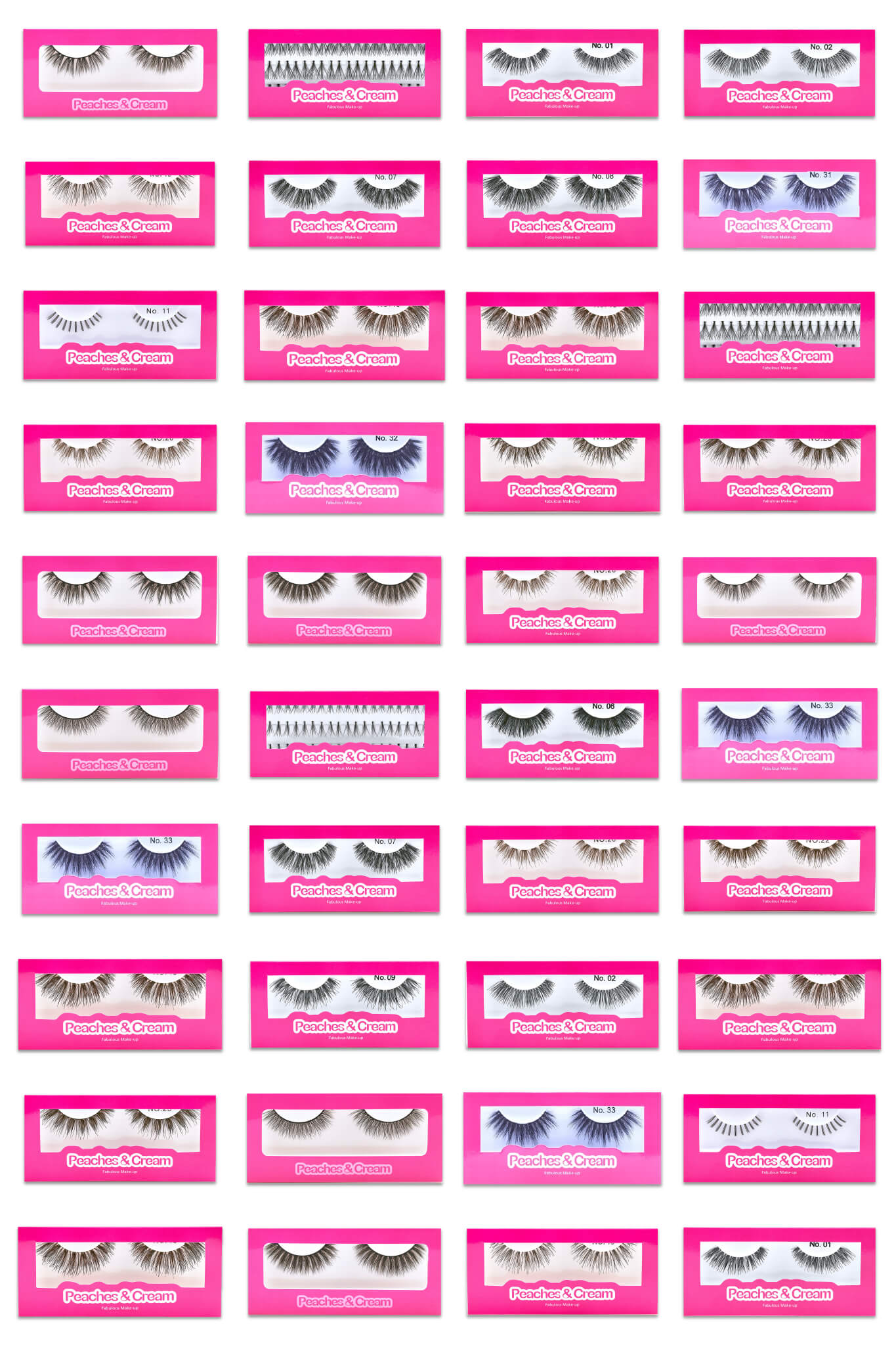 Pick Any 40 Lashes