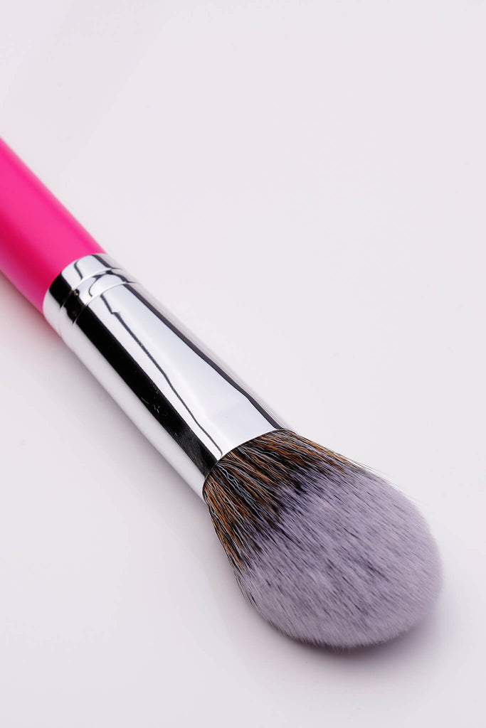 PC04 Large Face Brush with pink handle