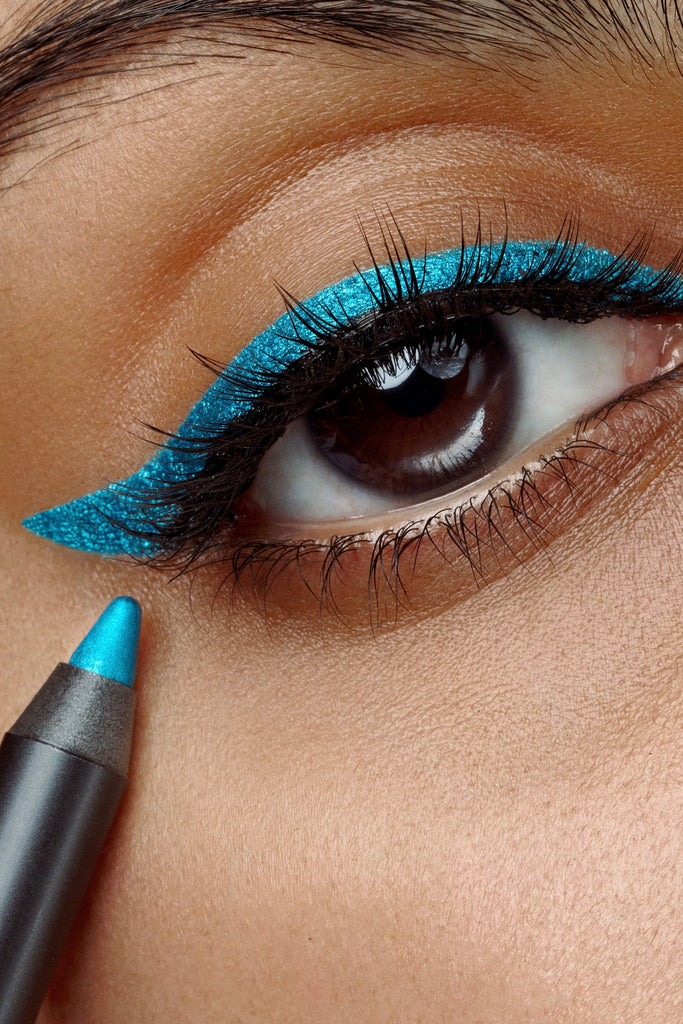 Nile eyeliner shown on model's eye